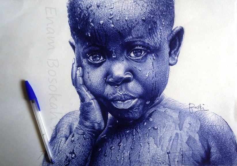 Photorealistic_Portraits_Created_With_Simple_Ball_Point_Pens_by_African_Artist_Enam_Bosokah_2015_01