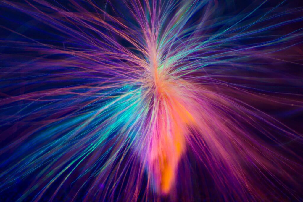 紫外線微距花卉攝影