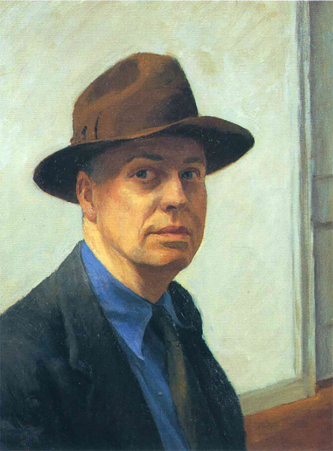 Edward Hopper,愛德華·霍普,神祕學觀藝術,星座,巨蟹座,城市美學新態度
