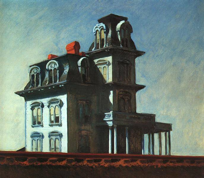 Edward Hopper,愛德華·霍普,神祕學觀藝術,星座,巨蟹座,城市美學新態度